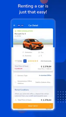 Yolcu360 - Car Rental android App screenshot 0